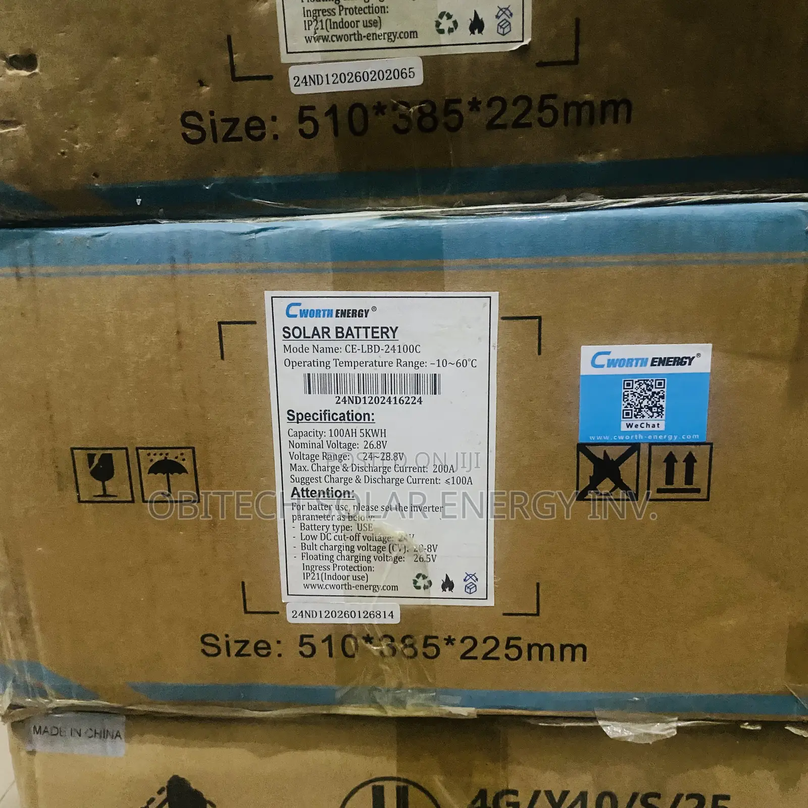 5kWh Cworth Lithium Battery