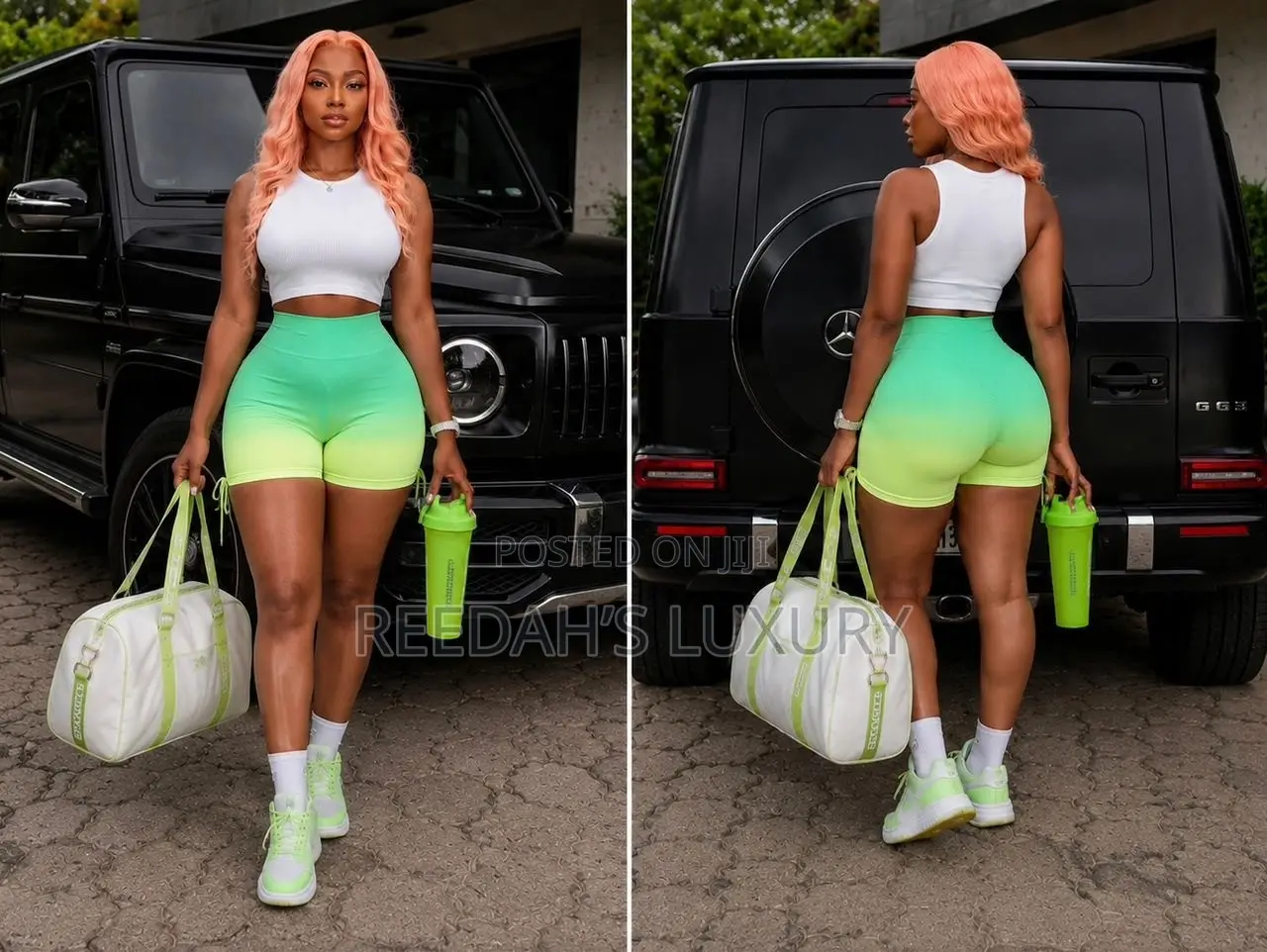 Ombré Active Crop Set