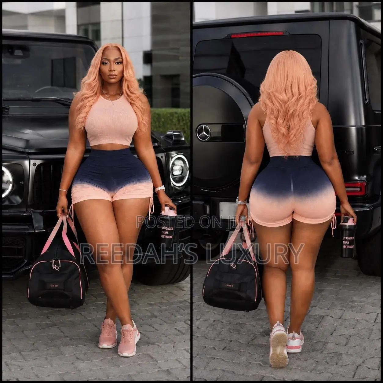 Ombré Active Crop Set