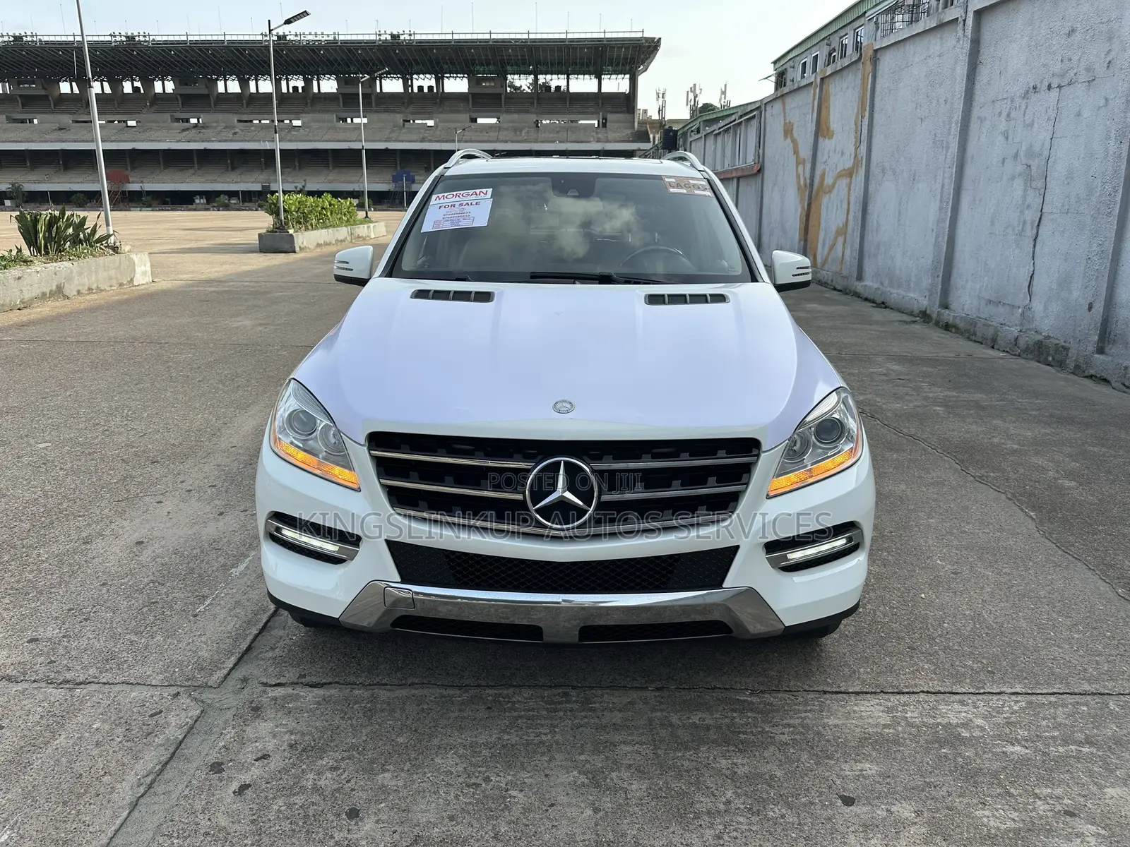 Mercedes-Benz M Class ML 350 4Matic 2013 White