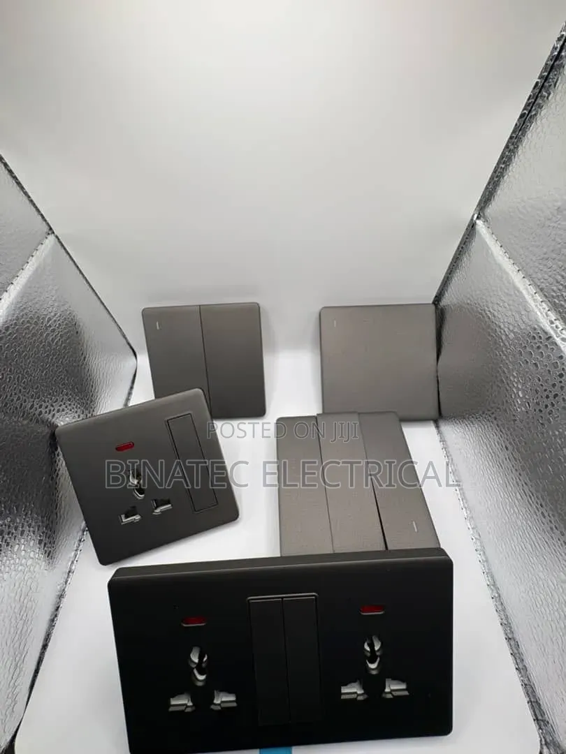 Black Switches and Sockets