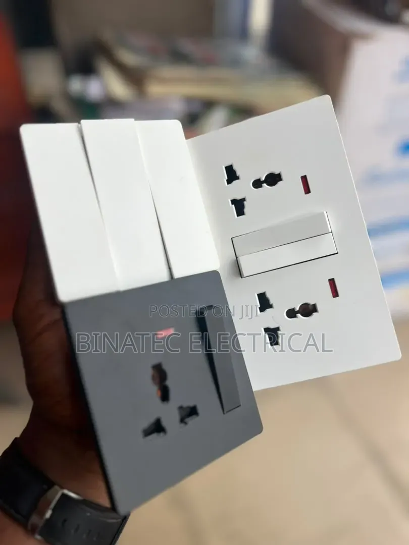 Black Switches and Sockets