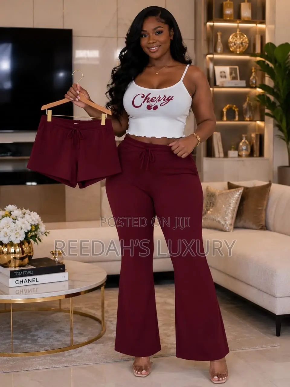 Cherry Trio Loungewear