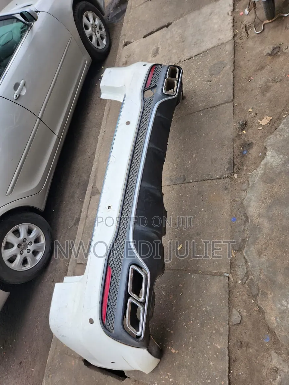 Back Bumper GLE350 AMG Double Exhaust