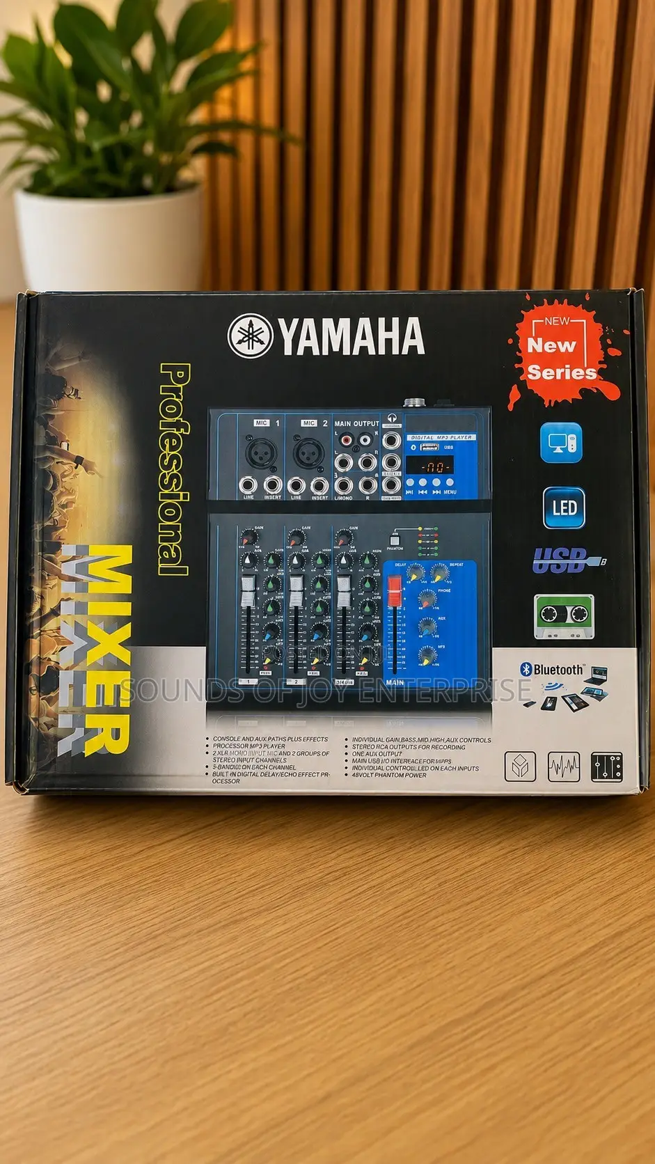 Yamaha F4-USB 4-Channel Professional Audio Mixer