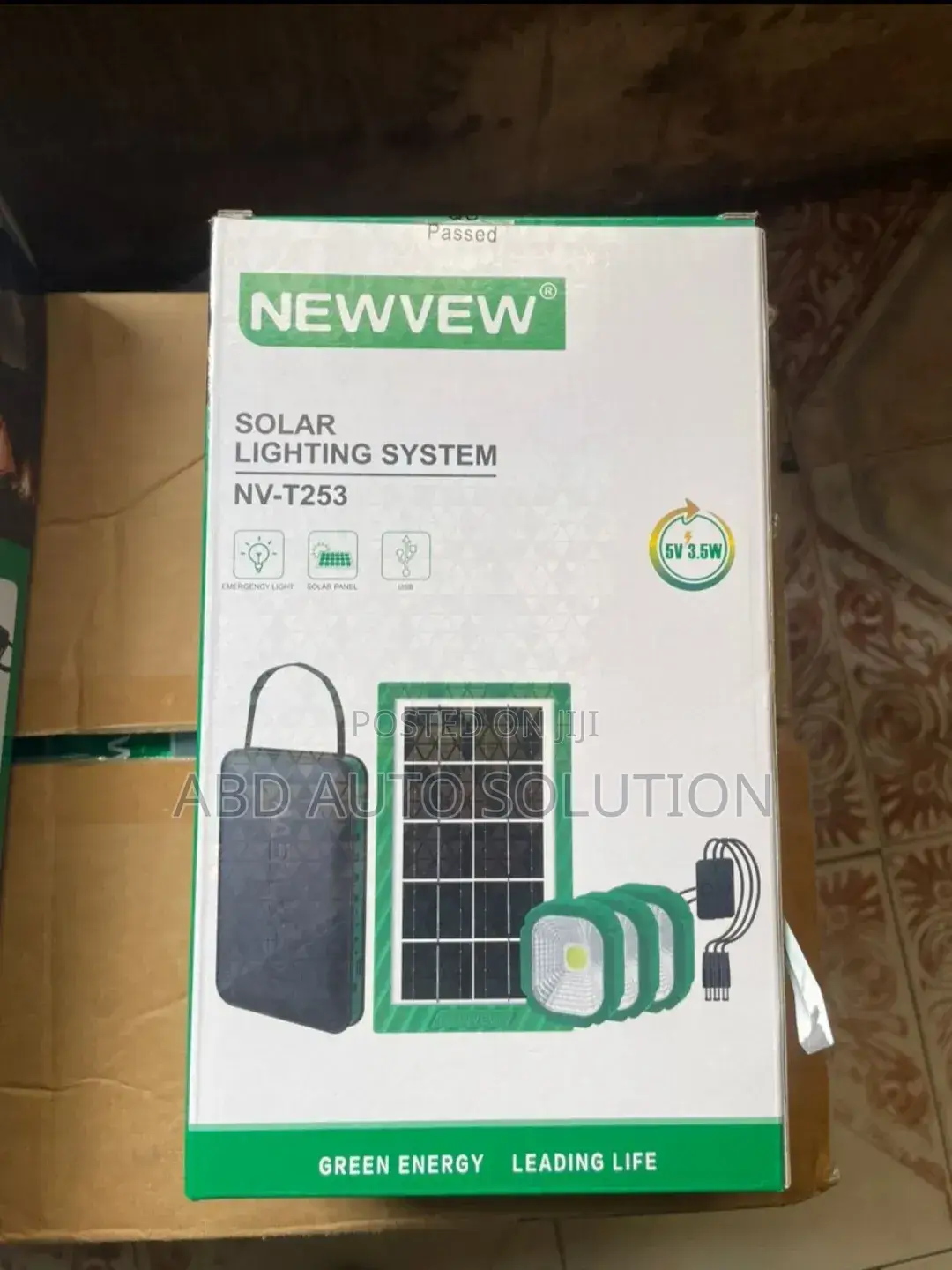 Newview NV-T204 Solar Lighting System