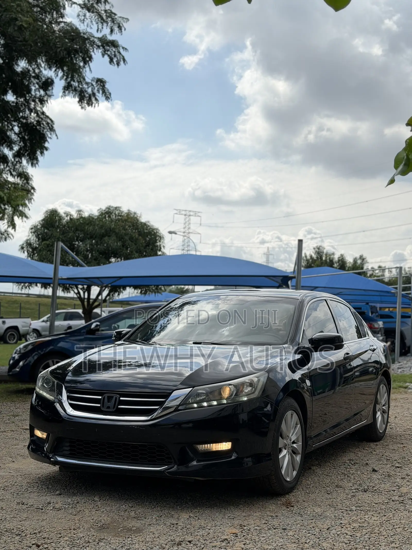 Honda Accord EX-L V6 w/Navigation 4dr Sedan (3.5L 6cyl 6A) 2015 Black