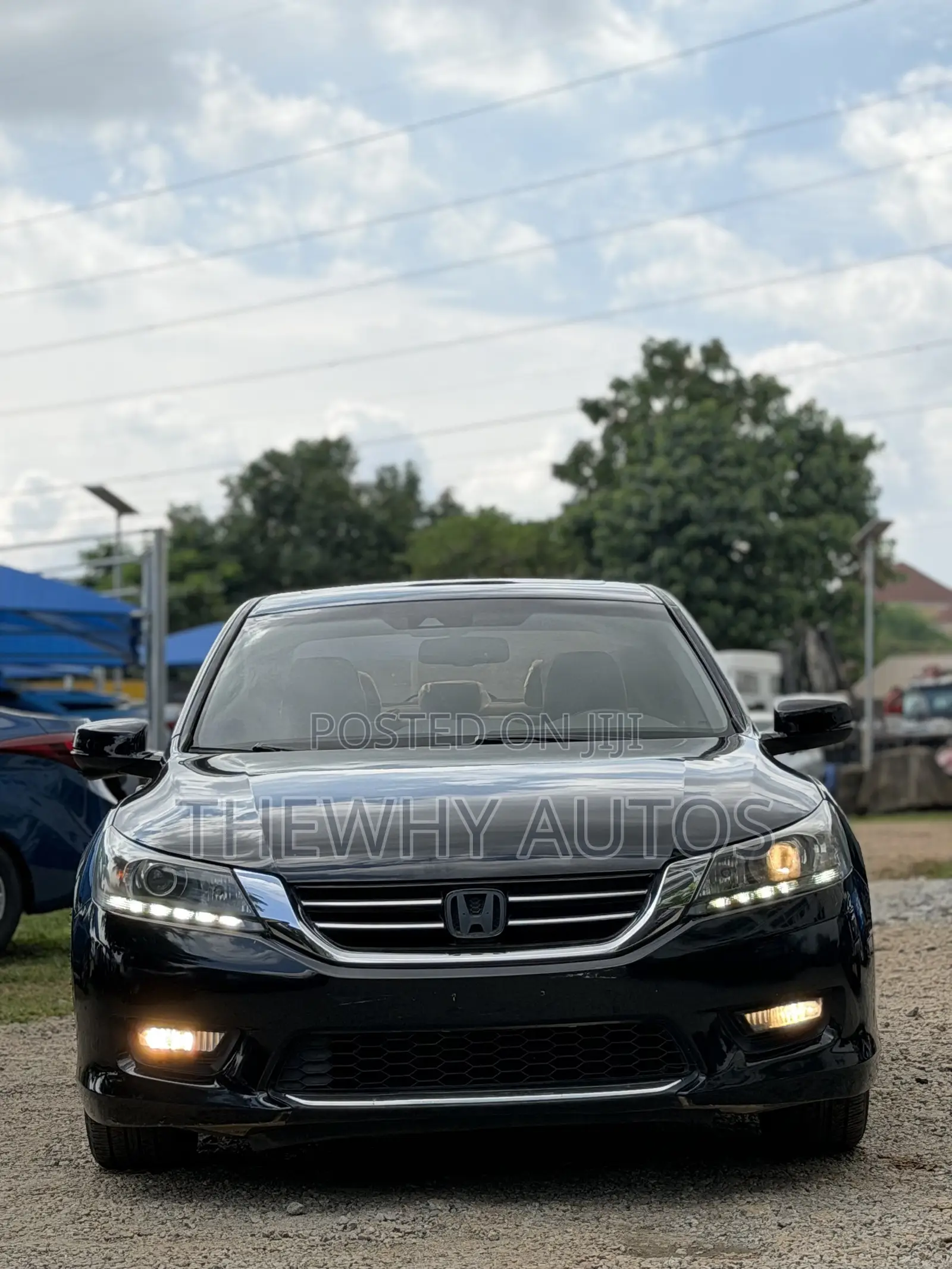 Honda Accord EX-L V6 w/Navigation 4dr Sedan (3.5L 6cyl 6A) 2015 Black