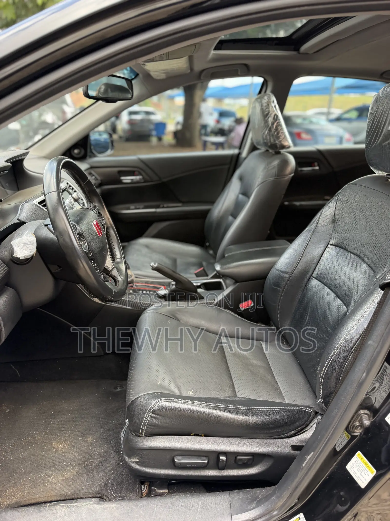 Honda Accord EX-L V6 w/Navigation 4dr Sedan (3.5L 6cyl 6A) 2015 Black