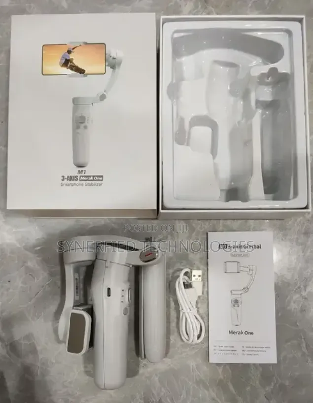 M1 Foldable 3-Axis Gimbal Stabilizer Face Tracking for Smartphones