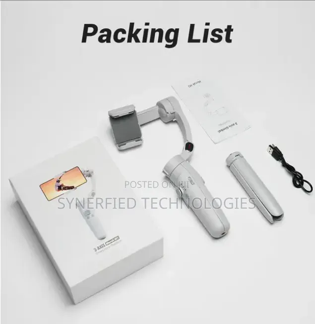 M1 Foldable 3-Axis Gimbal Stabilizer Face Tracking for Smartphones