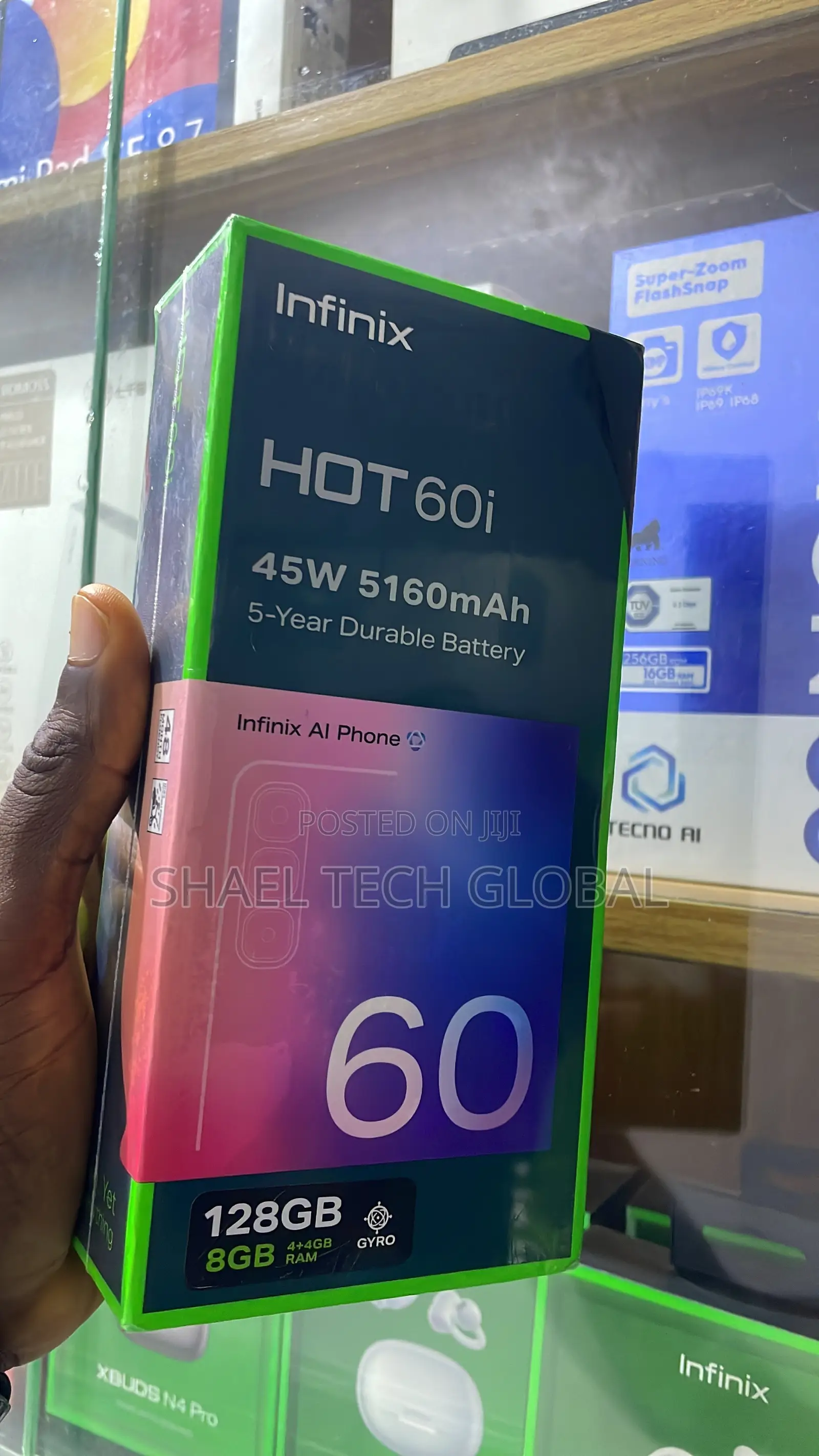 New Infinix Hot 60i 128 GB