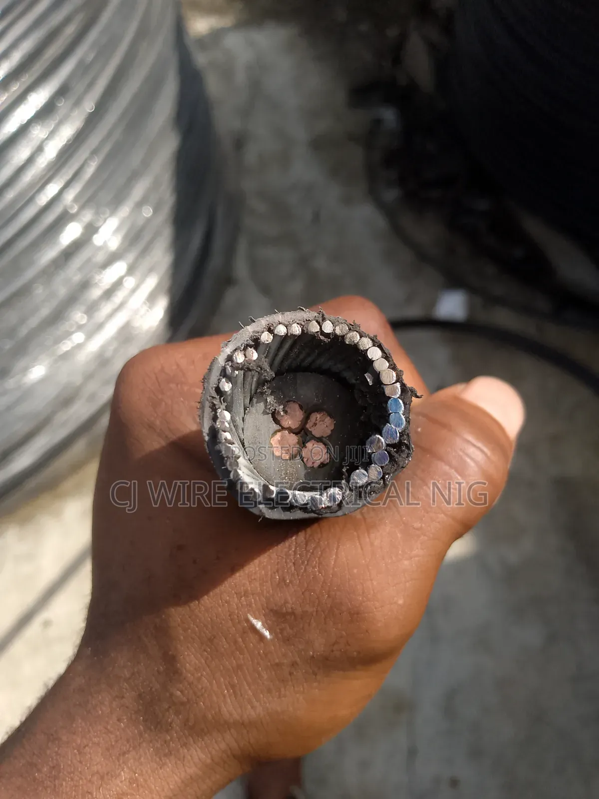 10mm 4core Armored Cable