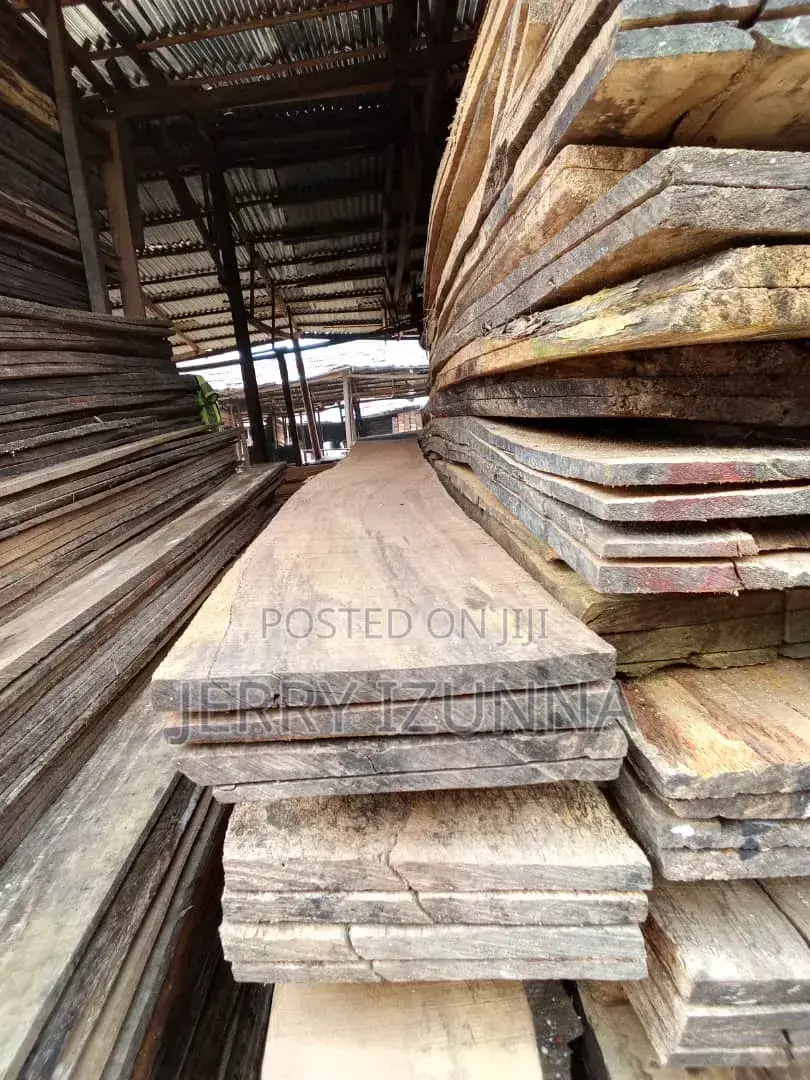 Board,plank for Decking at Portharcort, Oyigbo Timber Market