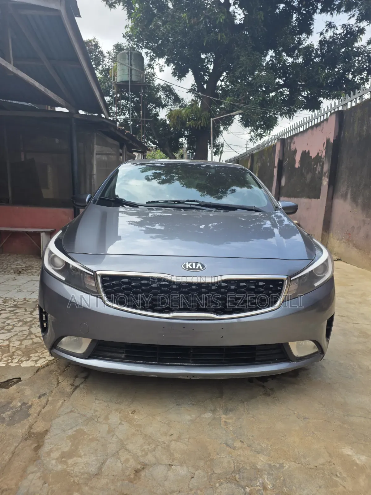 Kia Forte EX Sedan 2017 Gray