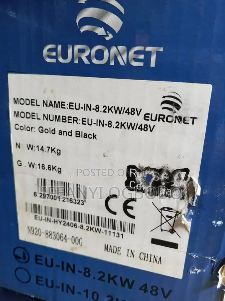 8.2kva 48v Hybrid Inverter Euronet