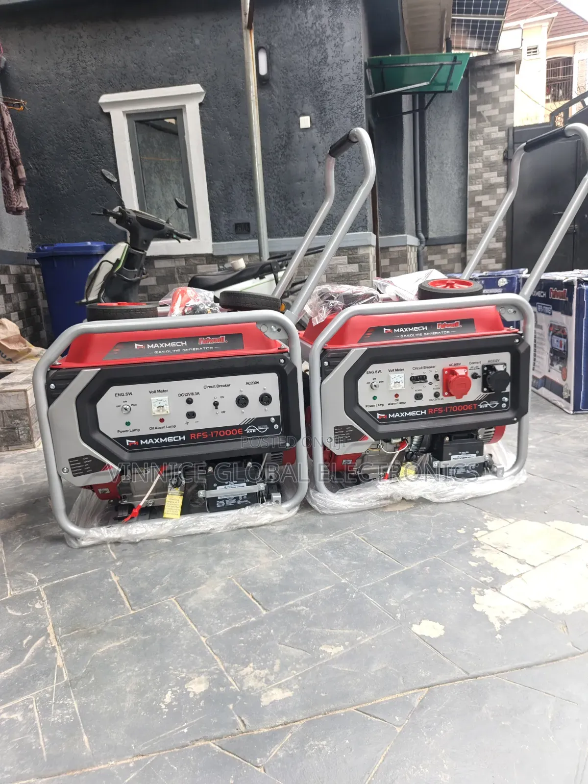 Brand New 15KVA Maxmech Generator 100% Pure Copper Coil 1 Year Warrant