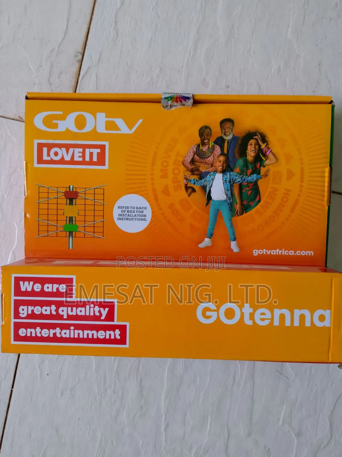 GOTV Decoder With Installation and 1 Month Sub