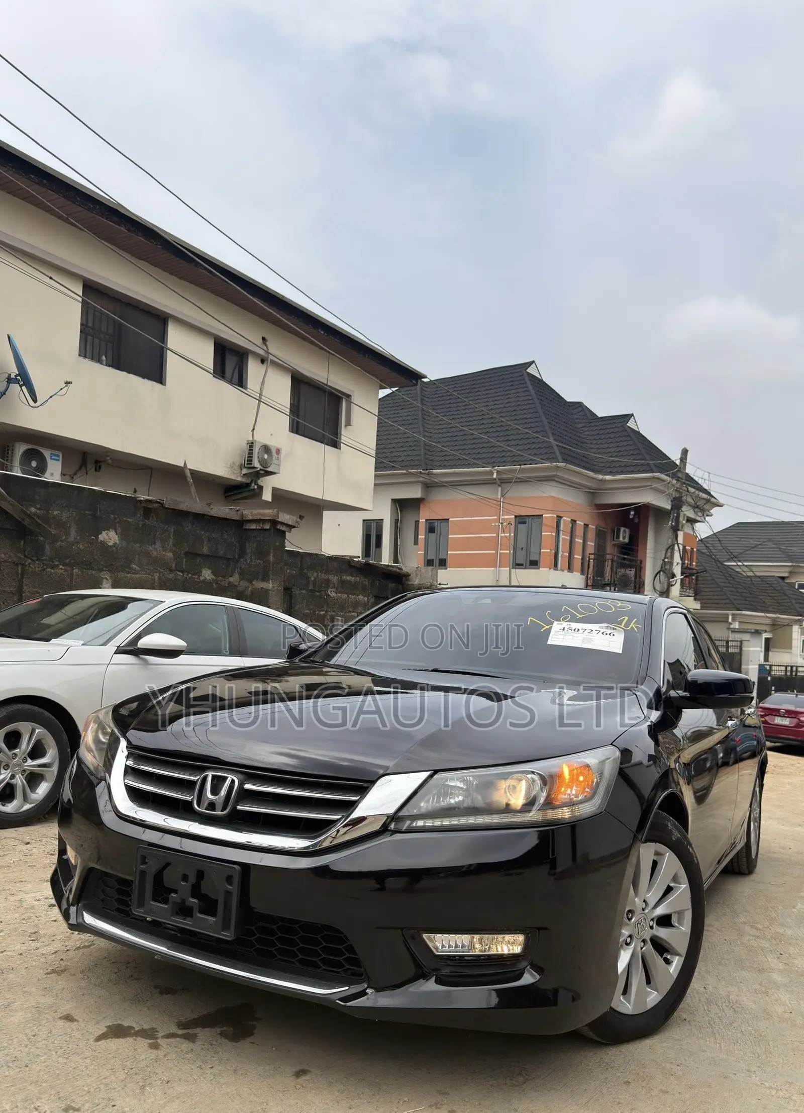 Honda Accord EX-L 4dr Sedan w/Navigation (2.4L 4cyl CVT) 2014 Black
