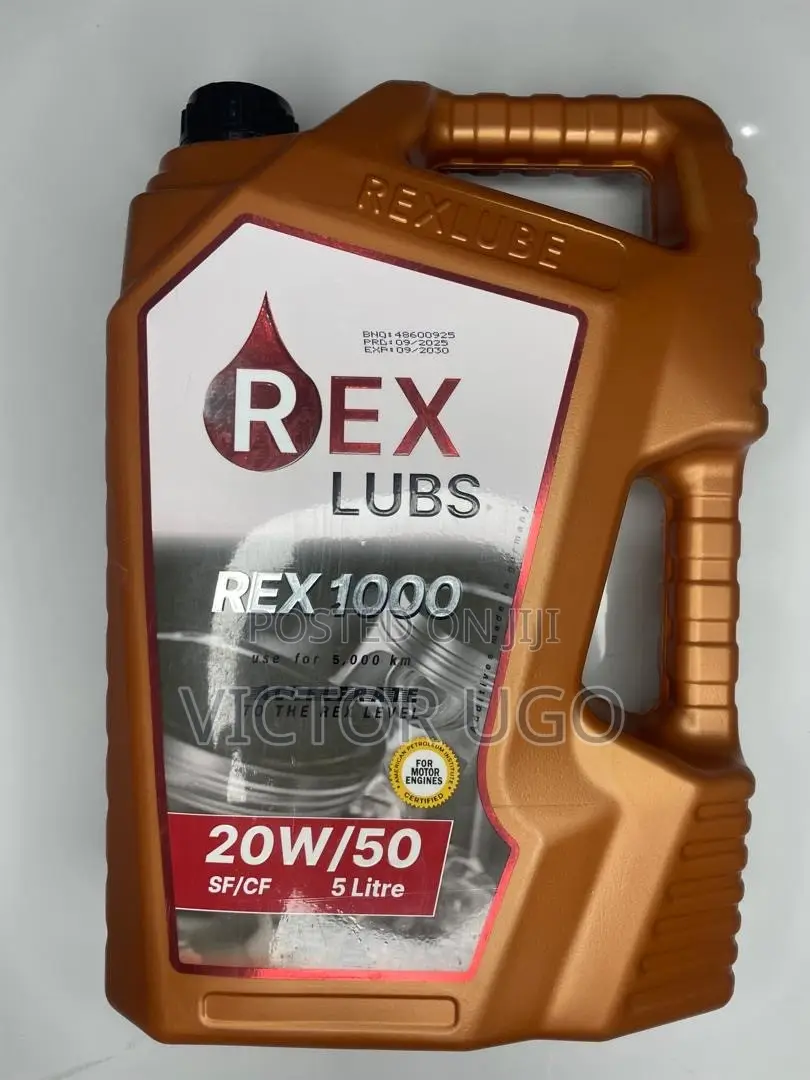 Rex Lubs Engine Oil 20w/50