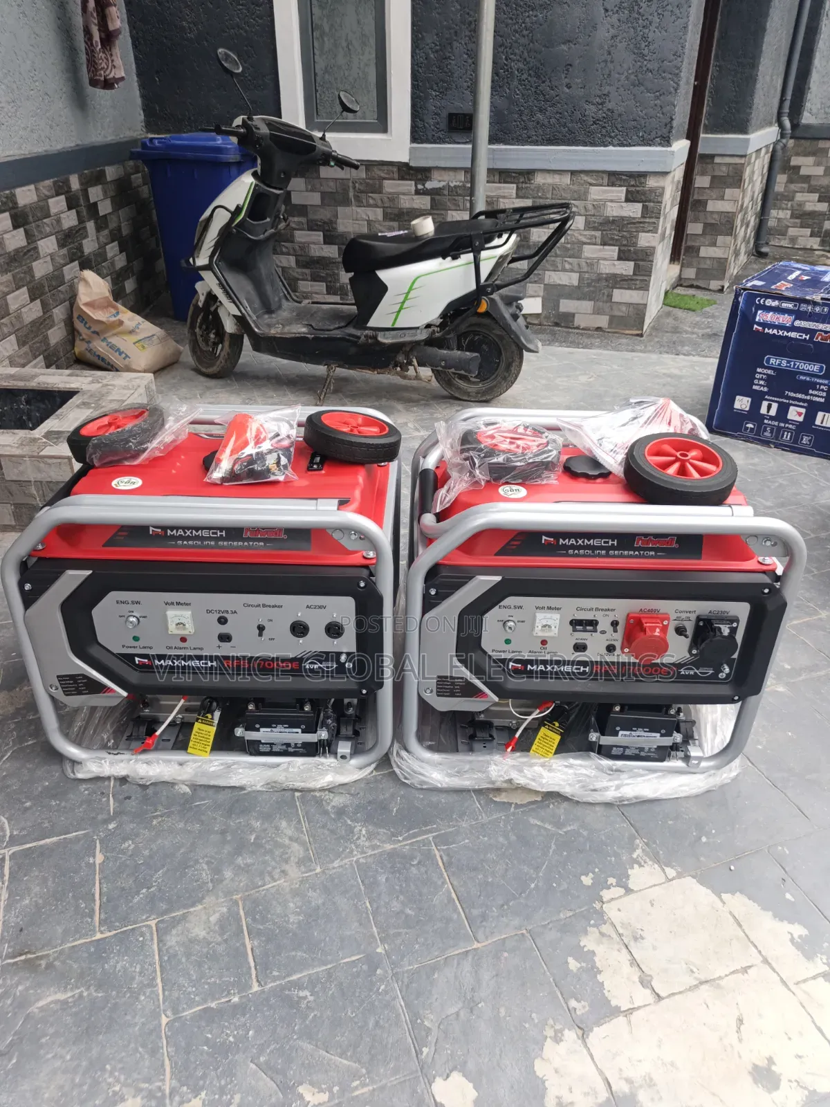 Brand New 15kva Three Phase Generator 100% Pure Copper Coil .