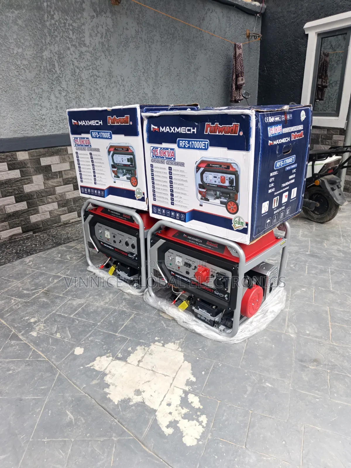 Brand New 15kva Three Phase Generator 100% Pure Copper Coil .