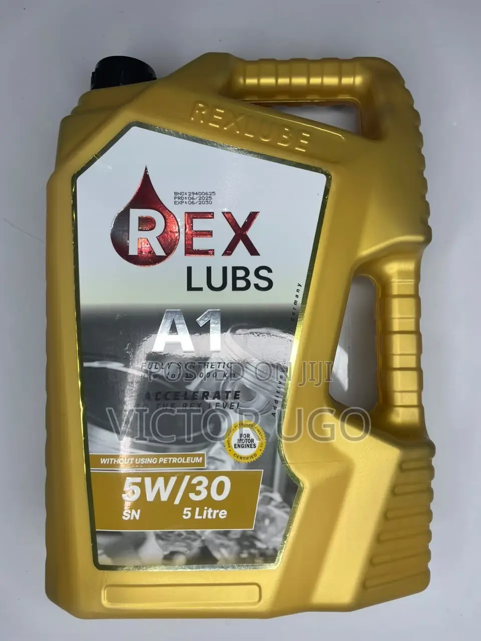 Rex Lubs Engine Oil 5w/30