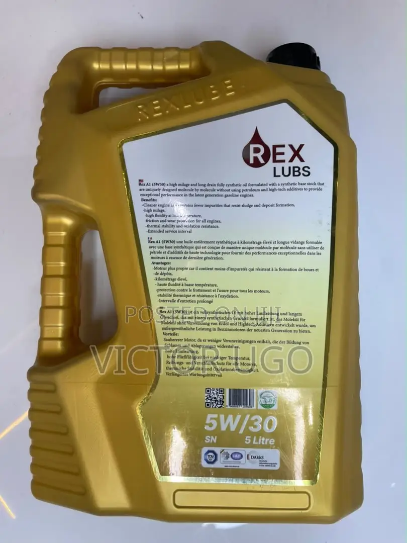 Rex Lubs Engine Oil 5w/30
