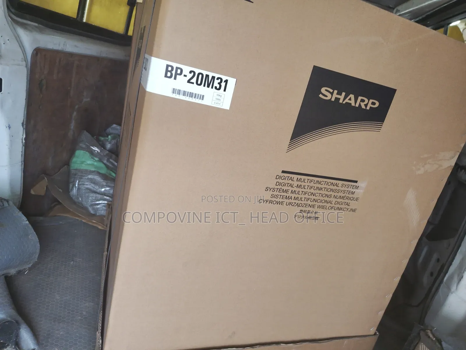 Sharp Bp-2031 Digital MFP System -31ppm Adf Duplex &Wired Network