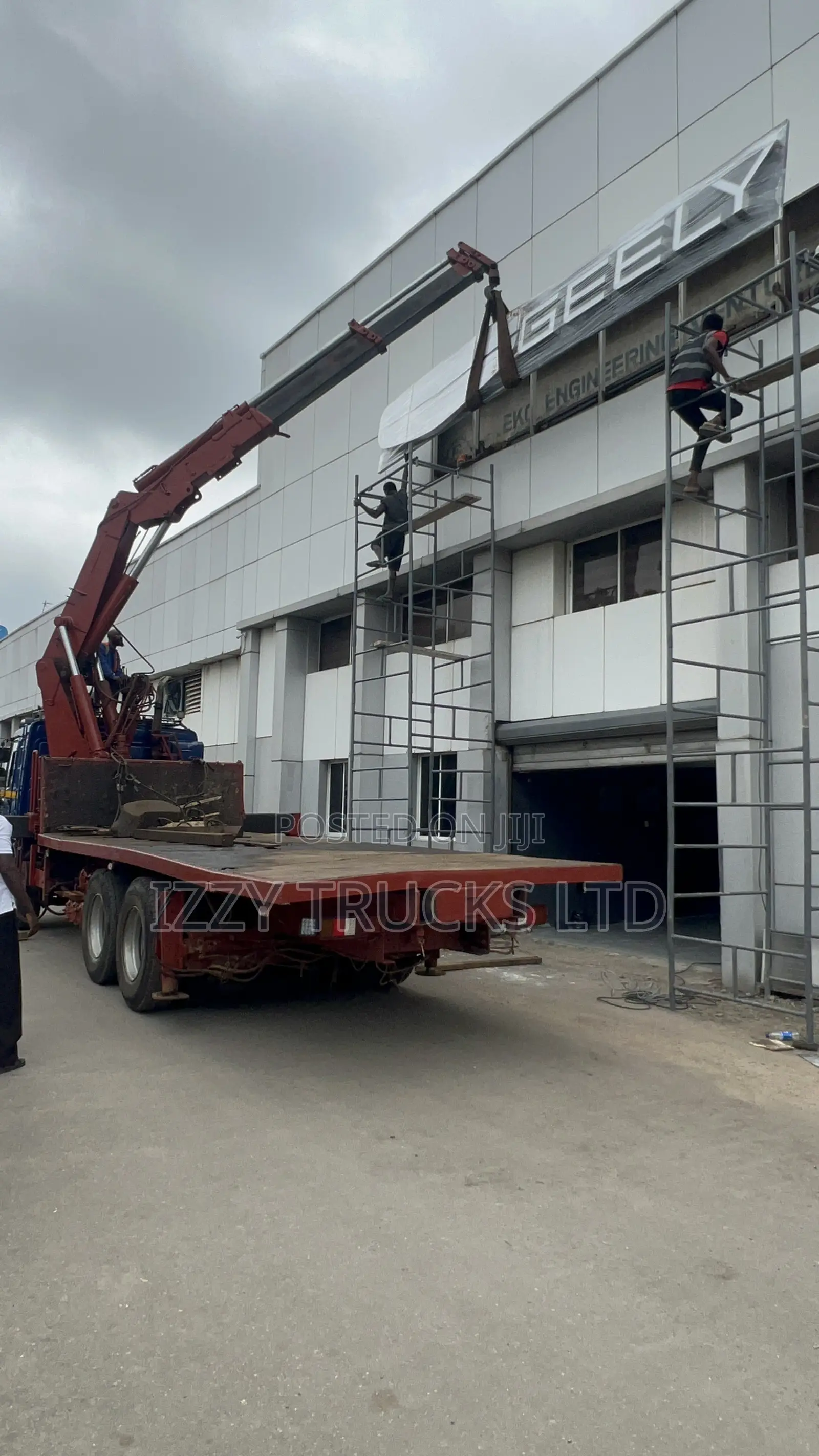 Crane Truck & Hiab Truck for Rent