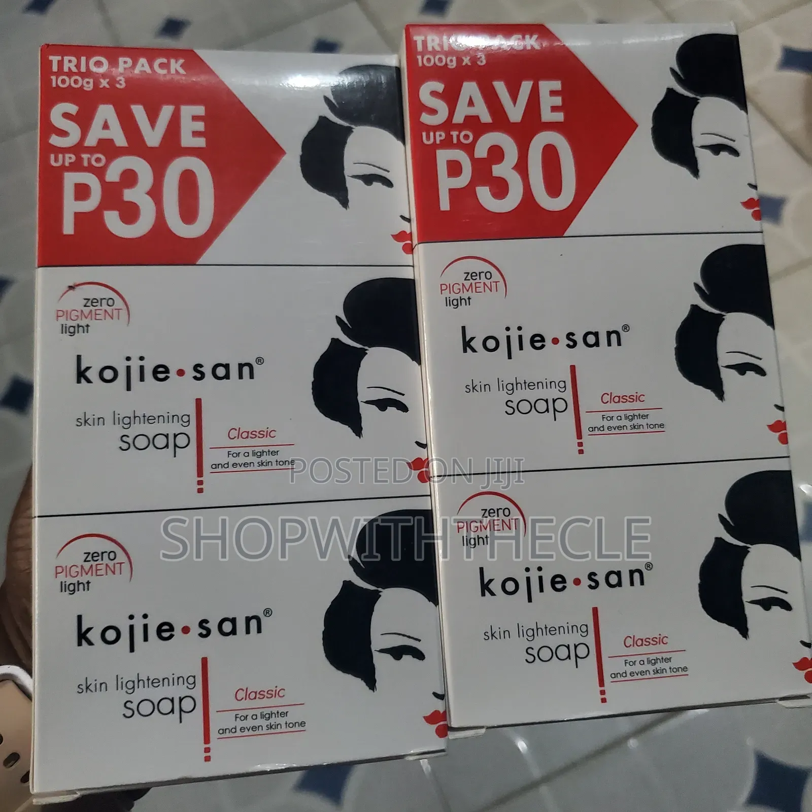 Kojie San Soap 100g X 3