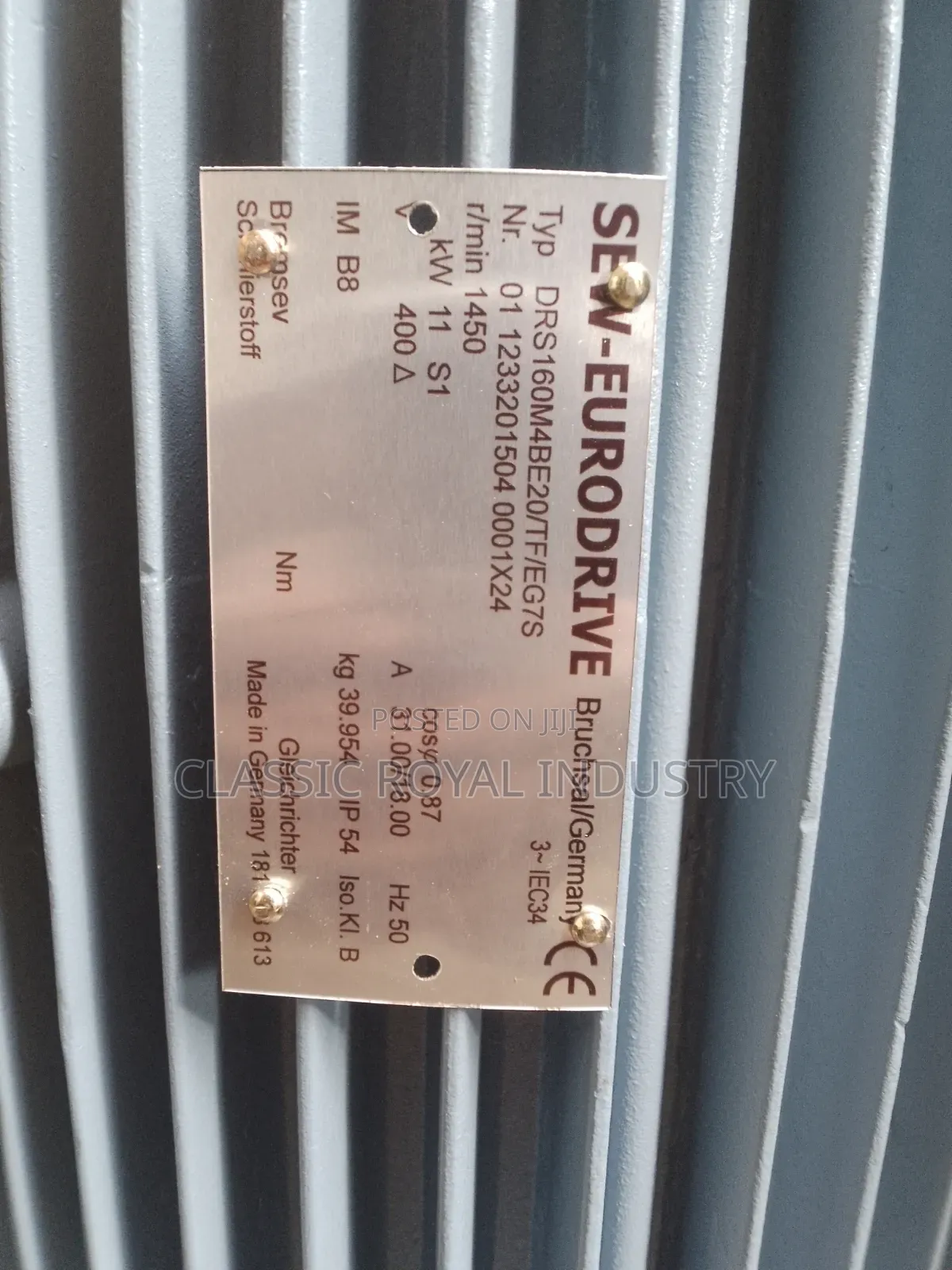Sew Eurodrive Straight Shaft Flange Gear Motor 11 Kw  Price Negotiable