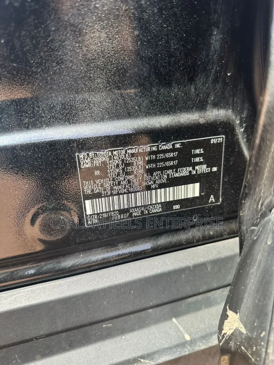 Toyota RAV4 2021 Black