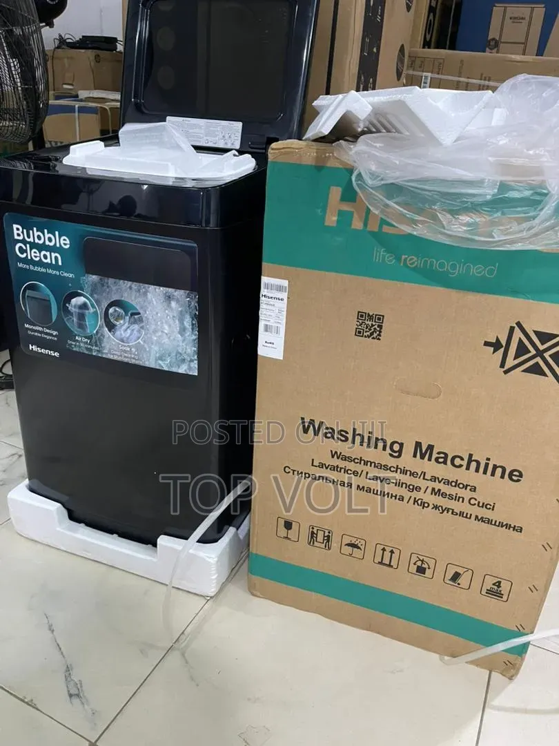 Hisense 9KG Top Load Wash & Spin Washer
