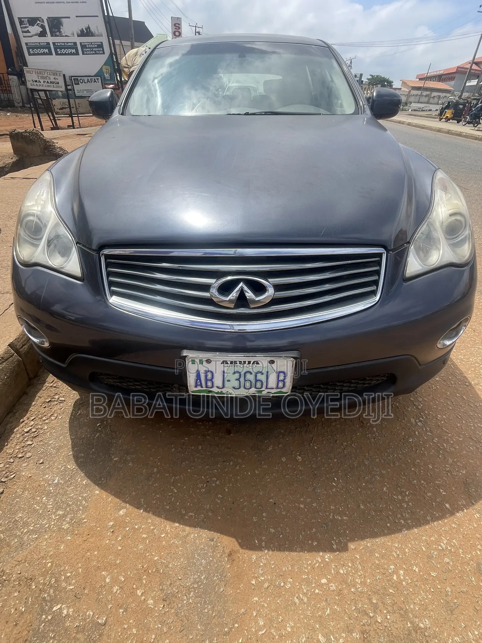 Infiniti EX 2008 Gray