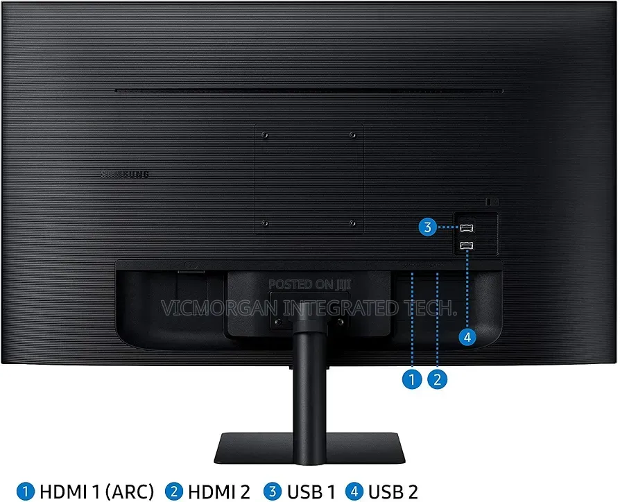 Samsung 32-Inch LS32BM502ENXGO HDMI M50B FHD Smart Monitor With Stream