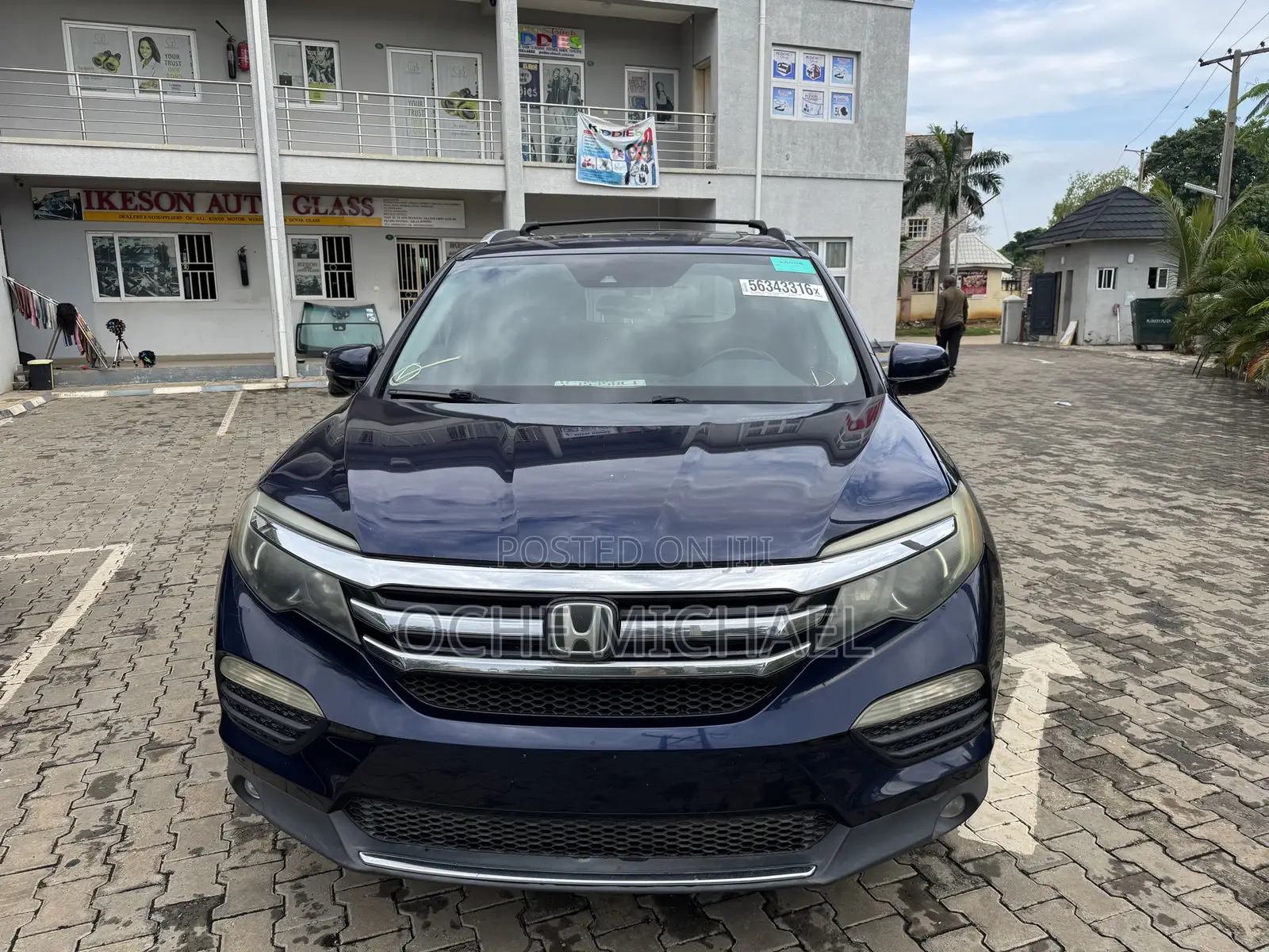 Honda Pilot Touring 4dr SUV 4WD (3.5L 6cyl 9A) 2017 Blue