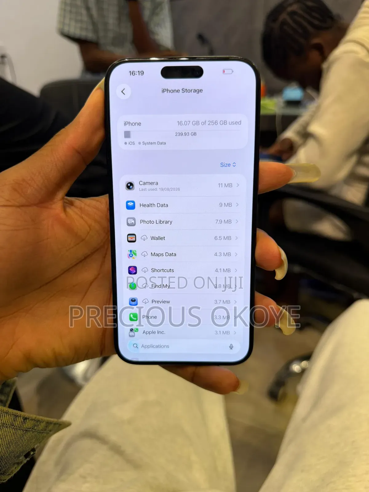 Apple iPhone 16 Pro 256 GB Blue