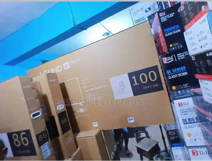 100 Inches LG Smart TV With Inbuilt Bluetooth Netflix YouTube
