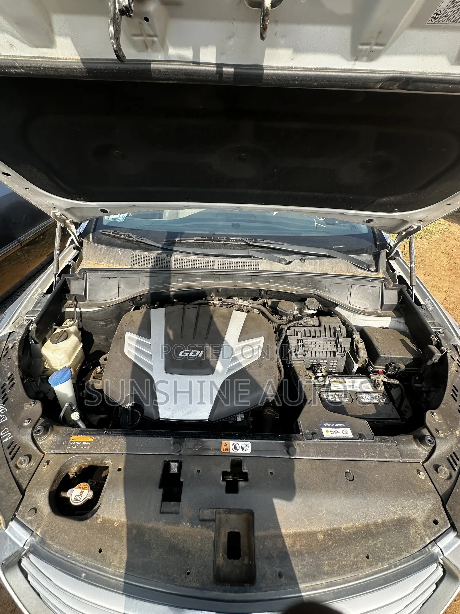 Hyundai Santa Fe 2016 Silver