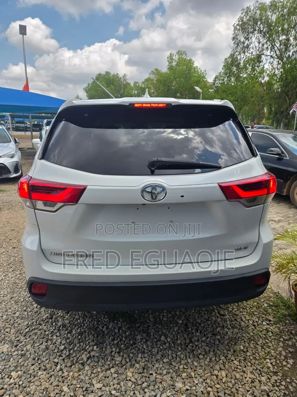 Toyota Highlander XLE 2019 White