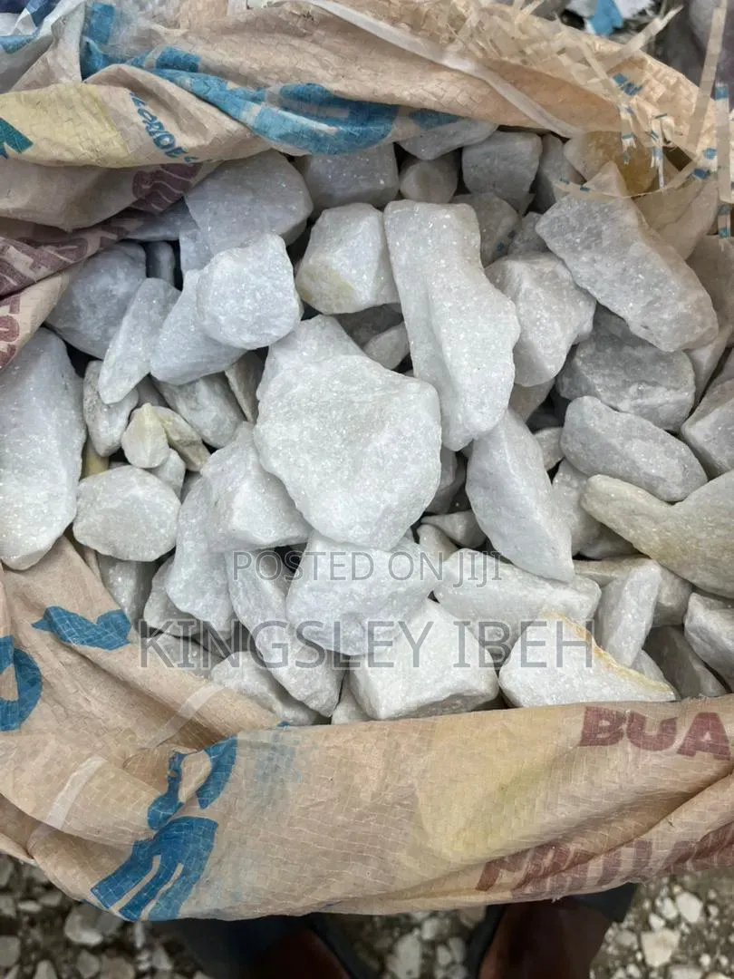 20 Kg  Bag of White Stone  and Any Stones