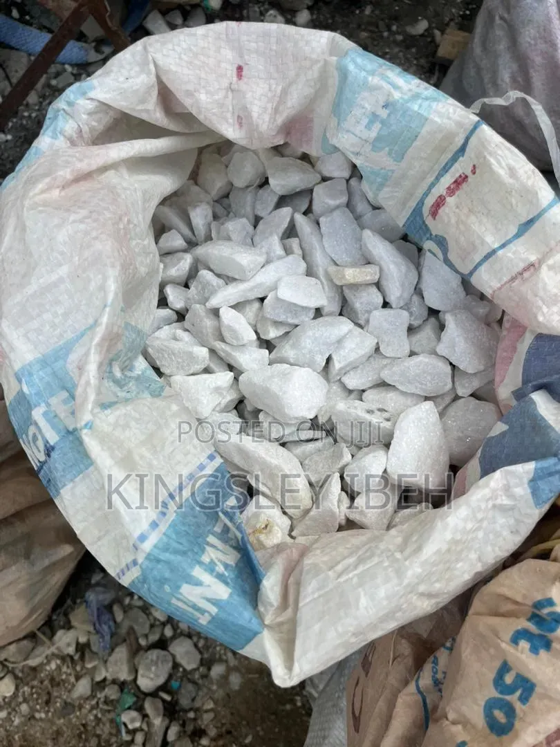 20 Kg  Bag of White Stone  and Any Stones