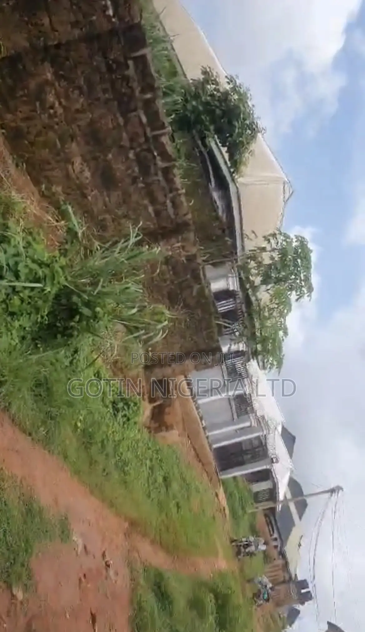 Fenced & Gated 100×100ft Land With 24-Hour Light, Uzebu