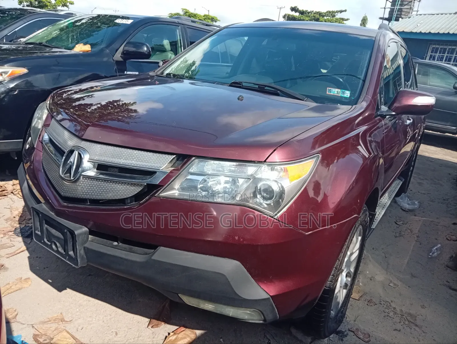Acura MDX 2008 Red