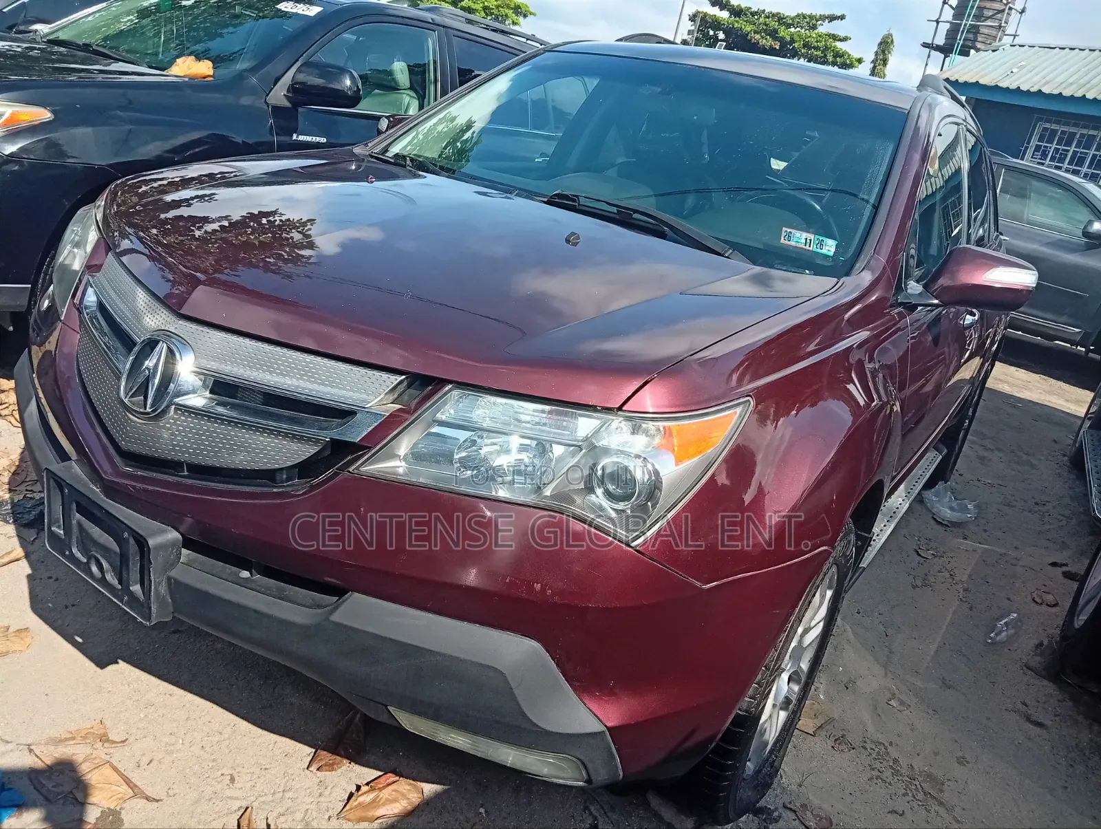 Acura MDX 2008 Red