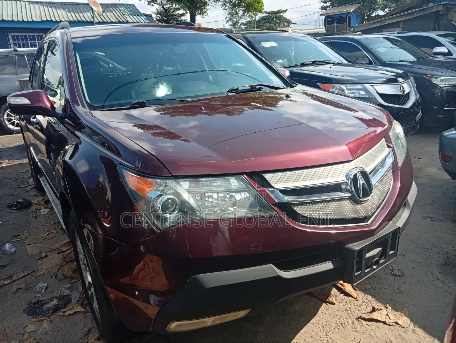 Acura MDX 2008 Red