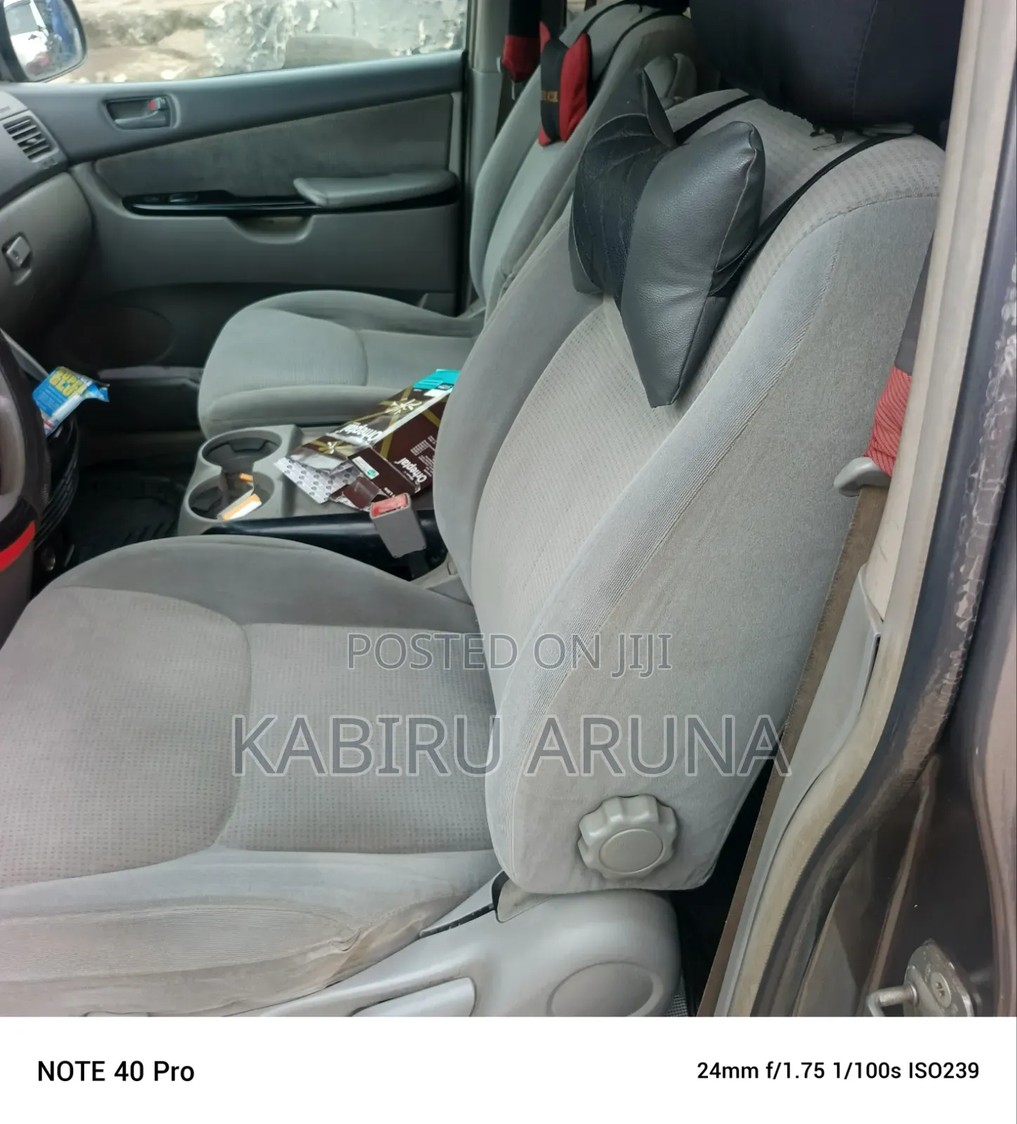 Toyota Sienna 2004 Gray