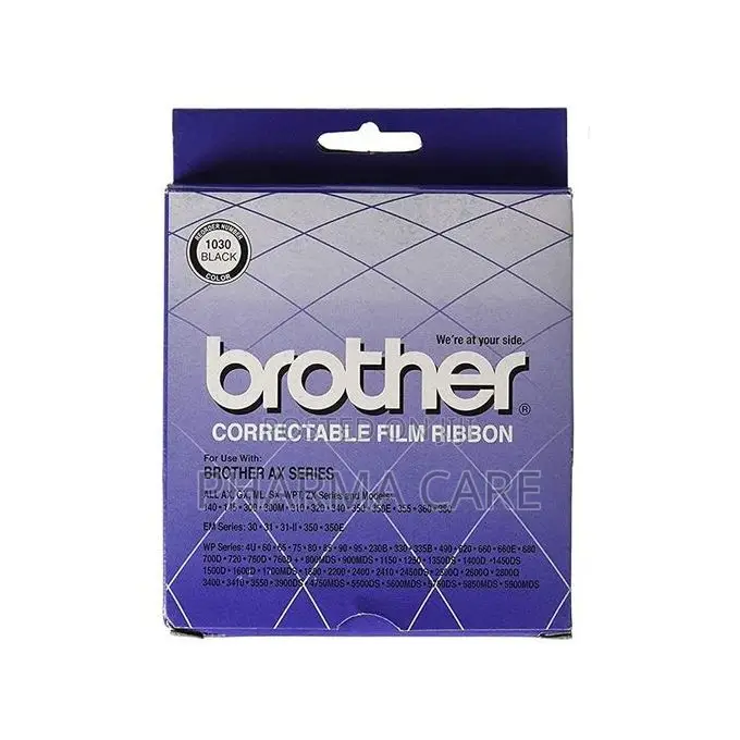 Brother Black Correctable Ribbon, 6-Pack