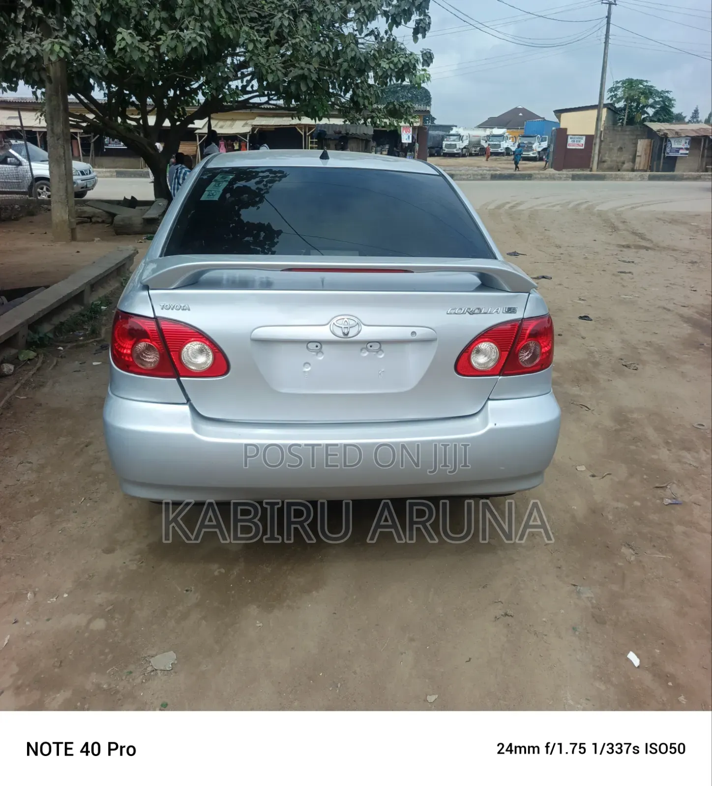 Toyota Corolla 2004 Silver
